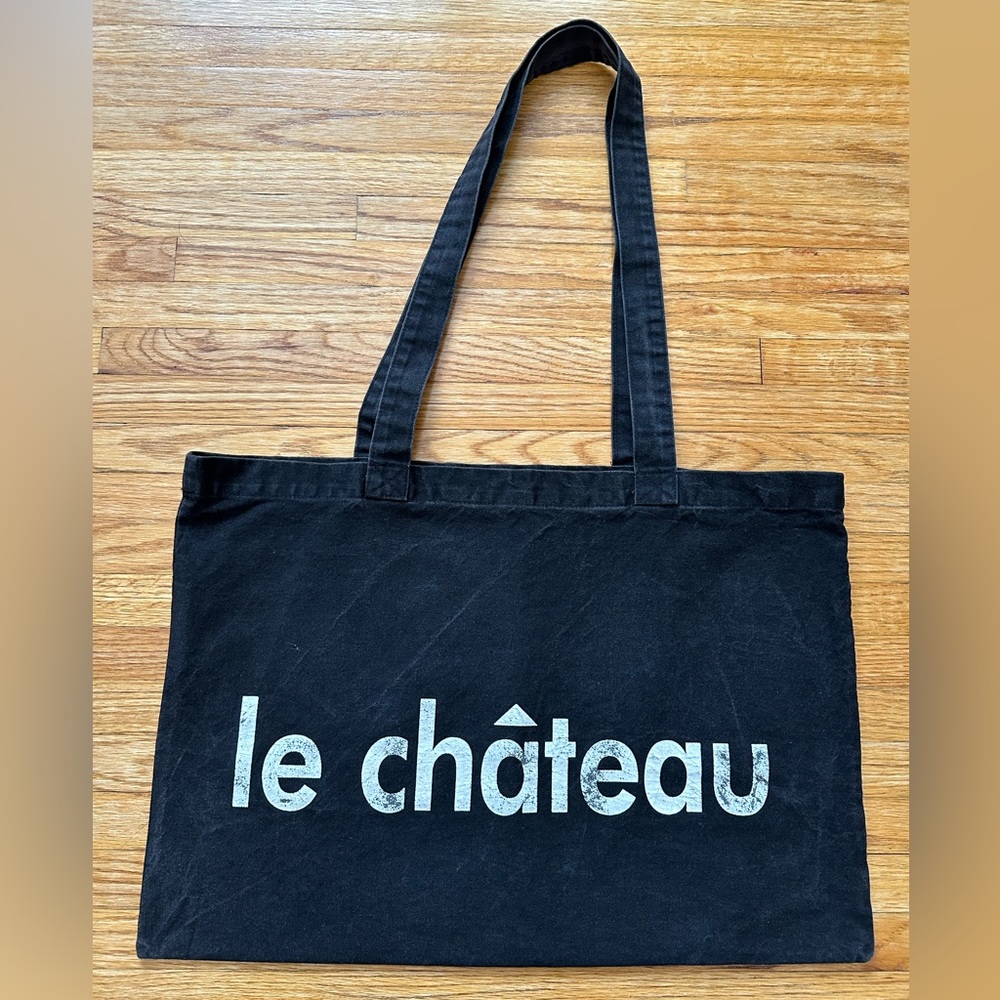 Le Chateau vintage tote